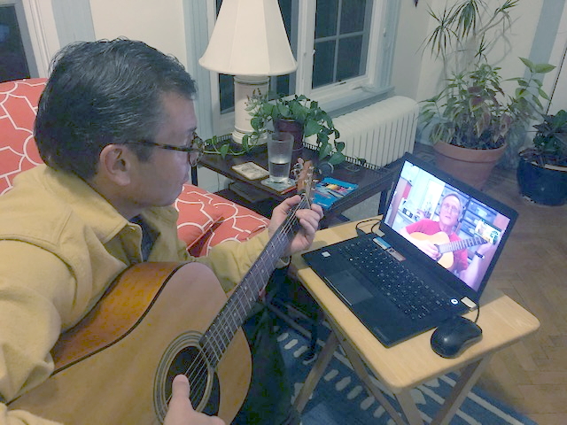 Distance Learning for Guitar; Zoom Learning; 